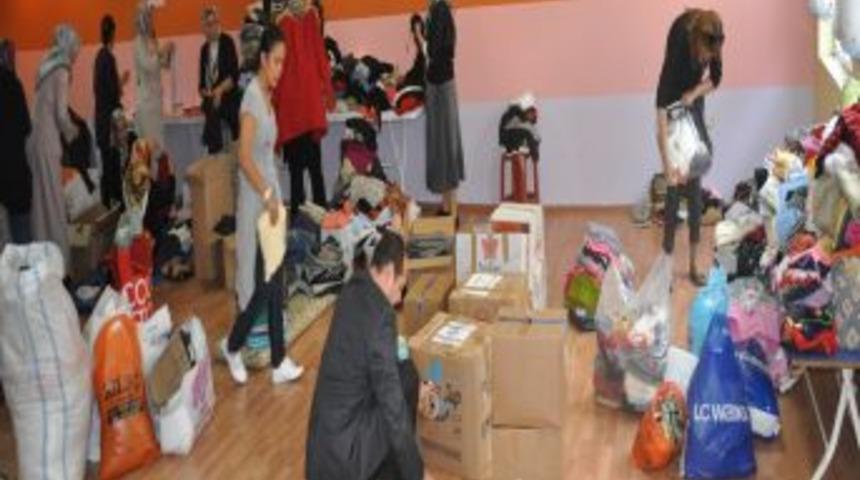 Ufuk Eğitim Kurumları'ndan Van&rsquo;a nakdi ve giyecek yardımı