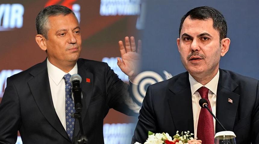 Bakan Kurum'dan &Ouml;zg&uuml;r &Ouml;zel'in iddialarına yanıt: "S&ouml;ylediğin her şey yalan"