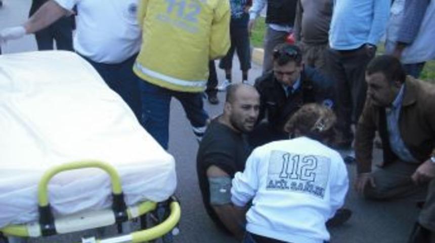 Kemer'de silahlı yaralama