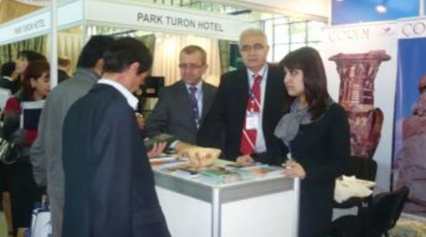 Taşkent Turizm Fuarı'nda T&uuml;rkiye'yi &Ccedil;orum ve Ordu temsil etti