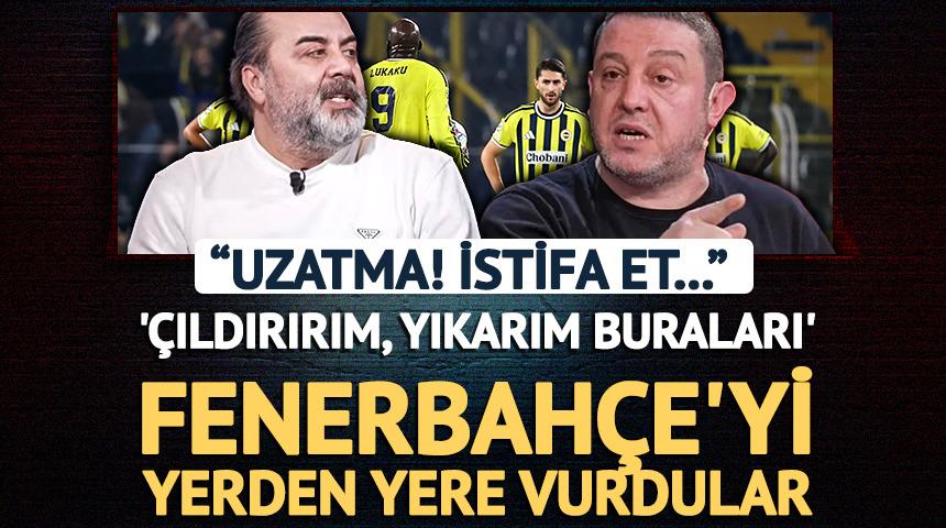 Usta yorumcular F.Bah&ccedil;e'yi yerden yere vurdu: '&Ccedil;ıldırırım, yıkarım buraları'