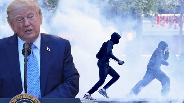 Trump'tan Fransa yorumu: "Ayaklanma değil, devrim gibi"