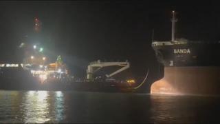 Bakanlık açıkladı: Sarıyer'de sürüklenen tanker kurtarıldı 