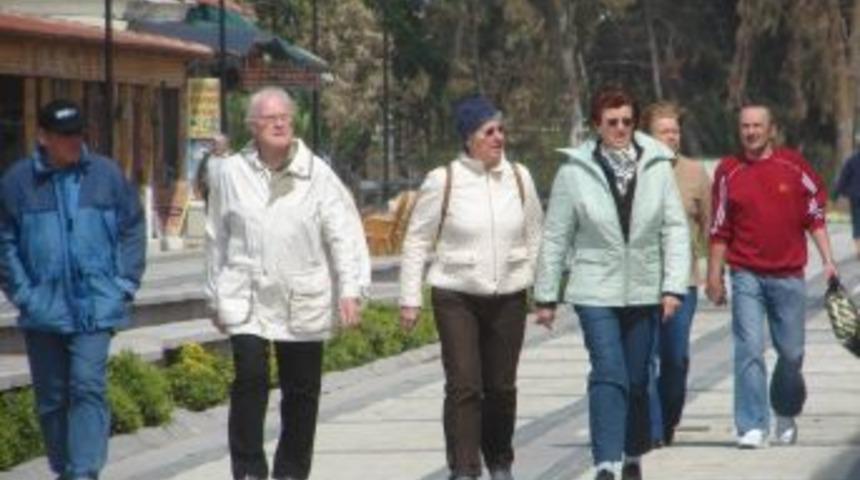 Manavgat'ta hava sıcaklığı 6 derece birden d&uuml;şt&uuml;