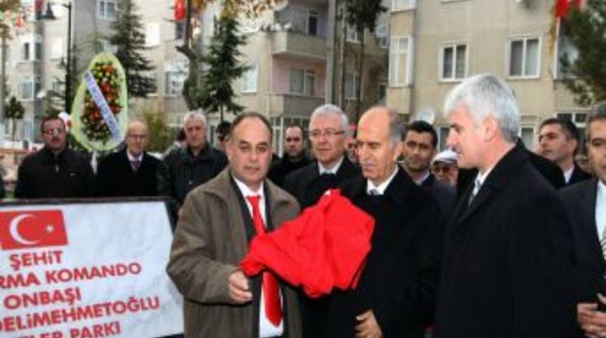 Şehidin adı parkta yaşayacak