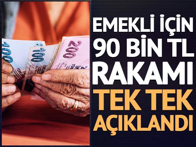 Emekli i&ccedil;in 90 bin TL rakamı! Promosyonlar belli oldu