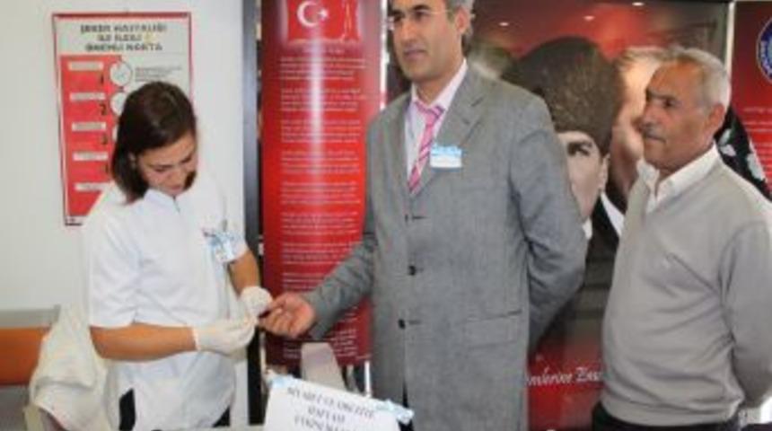 Polatlı&rsquo;da &uuml;cretsiz diyabet testi