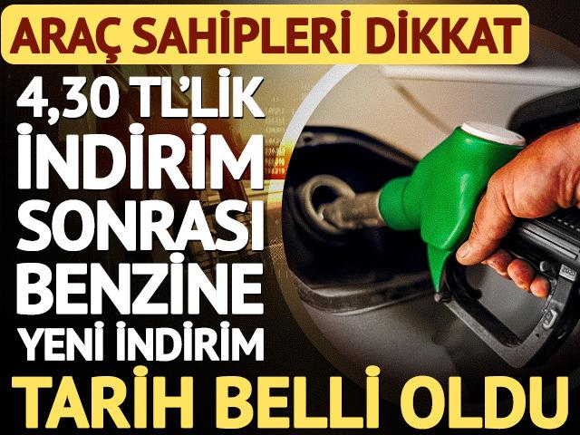 Benzine gece yarısı indirim bekleniyor