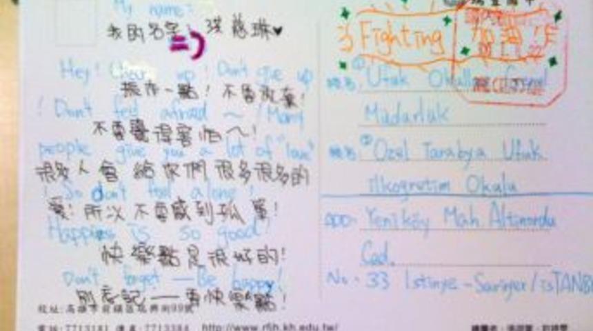 Tayvan&rsquo;dan Van&rsquo;a mektup kardeşliği