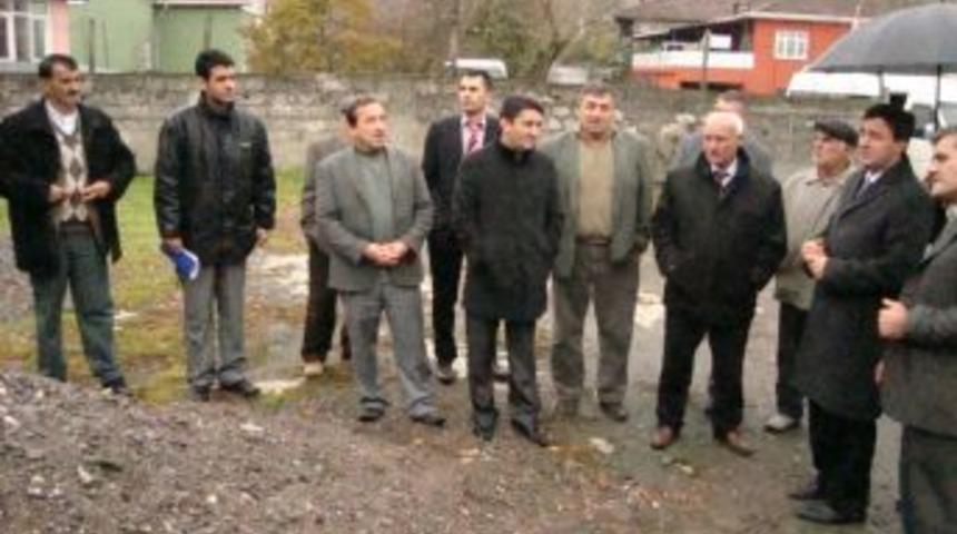 Kaymakam k&ouml;ylerde inceleme yaptı