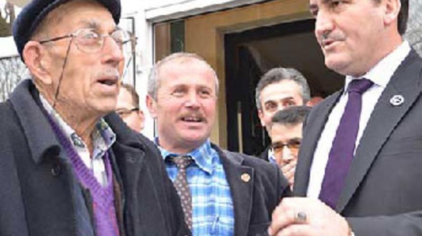 80'lik dedenin başkandan ilginç isteği