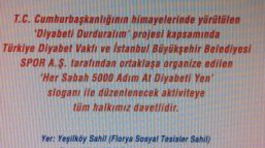 Y&uuml;r&uuml;y&uuml;şe katıl, şekerini &ouml;l&ccedil;t&uuml;r