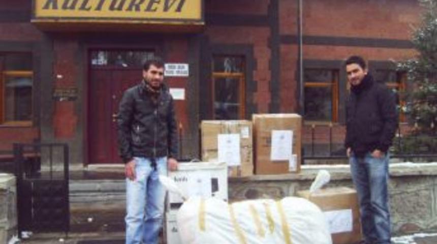 Ardahan Gen&ccedil;lik Derneği'inden Van'a yardım