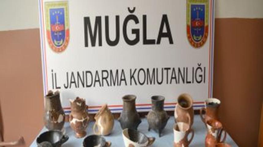 Yatağan&rsquo;daki kazıevi hırsızlığının zanlıları yakalandı