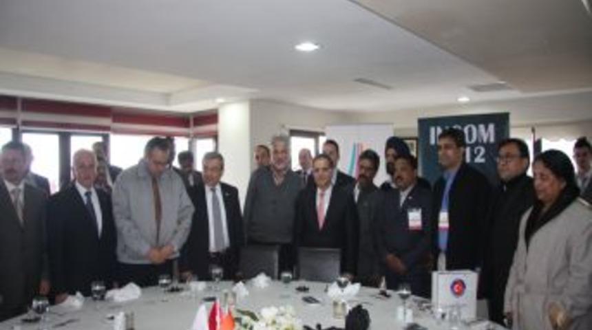 Hintli işadamları, Burdurlu iş adamlarıyla yemekte buluştu