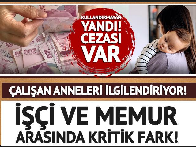 &Ccedil;alışan anneleri ilgilendiriyor! G&uuml;nde 1.5 saatlik hakkı