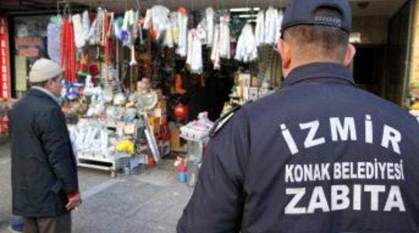 Kaldırımda işgal sınırını aşan esnafa para cezası uygulanacak