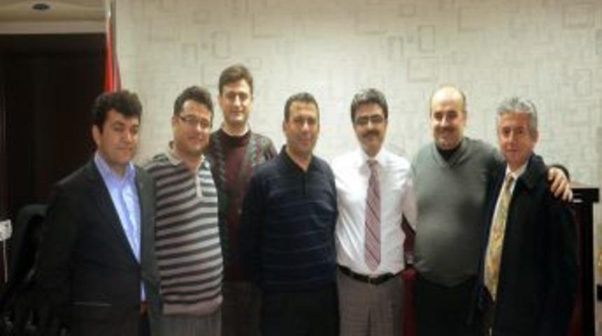 Bur&ccedil; Sağlık Derneği'nden, İl Sağlık M&uuml;d&uuml;r&uuml; Erdoğan'a ziyaret