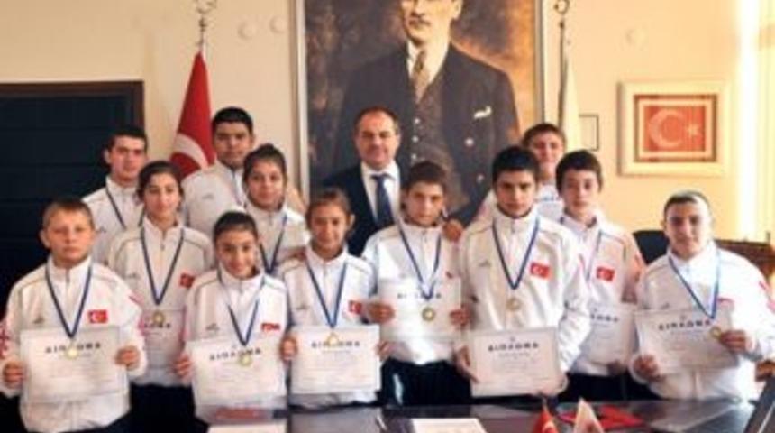 Tekirdağlı Judocuların Yunanistan Başarısı