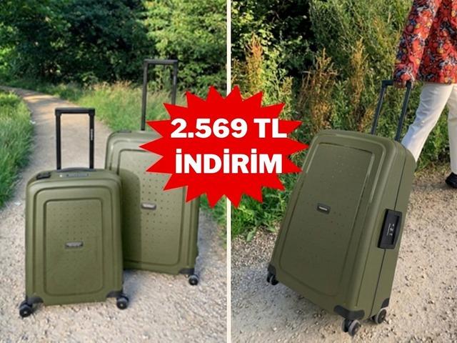 Seyahat tutkunlarına m&uuml;jde: Samsonite valizde indirim başladı