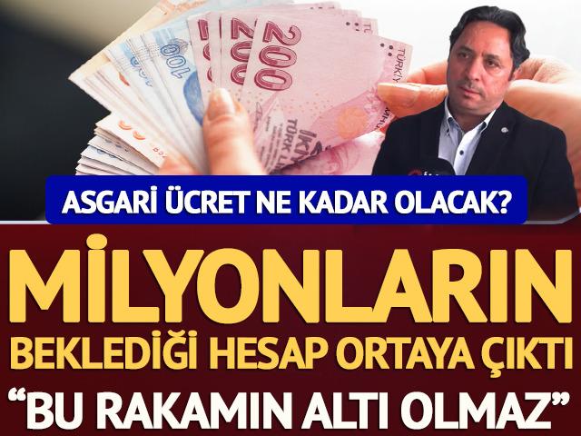 Asgari &uuml;cret ne kadar olacak? Canlı yayında rakam verdi