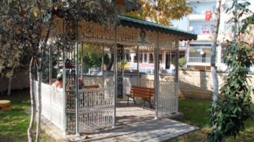 Belediyeden sosyal alanlara kamelya