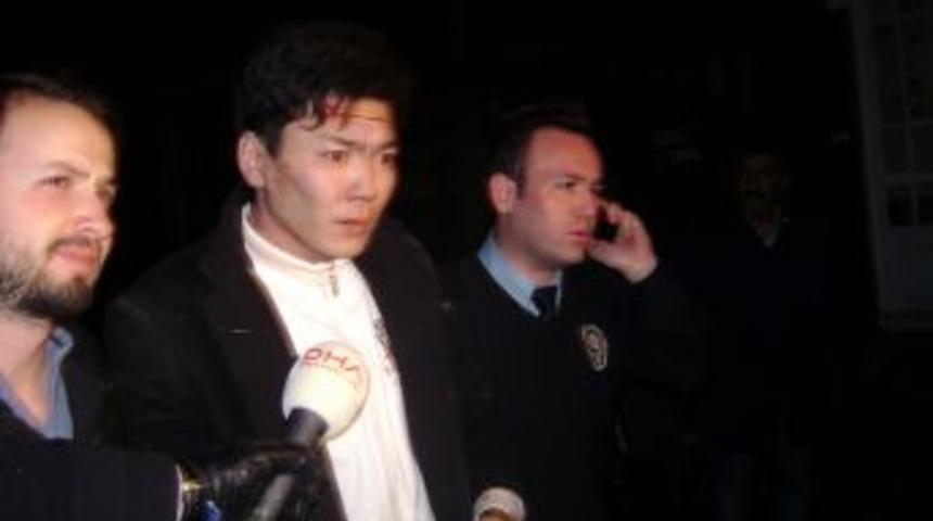 Hırsızlık zanlısı iki kez 10 metreden yere &ccedil;akıldı