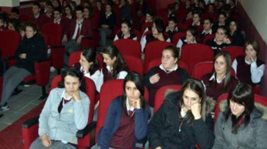 &Ouml;ğrencilere verem ve karbonmonoksit anlatıldı