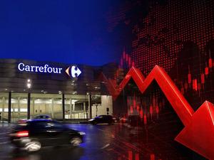 Fransa&rsquo;daki olaylar Carrefour&rsquo;u vurdu: Hisselerde 200 milyon avroluk deprem!