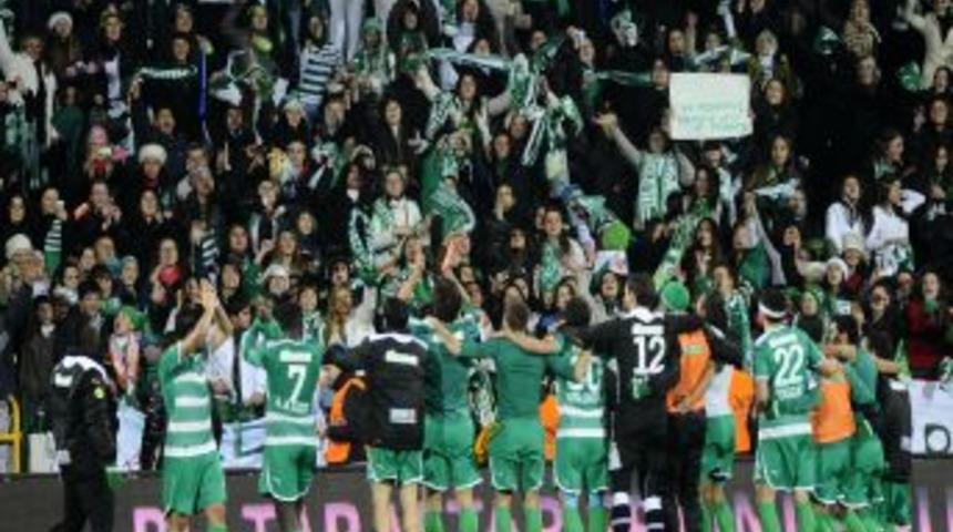 Bursasporlu futbolcuların keyfi yerinde