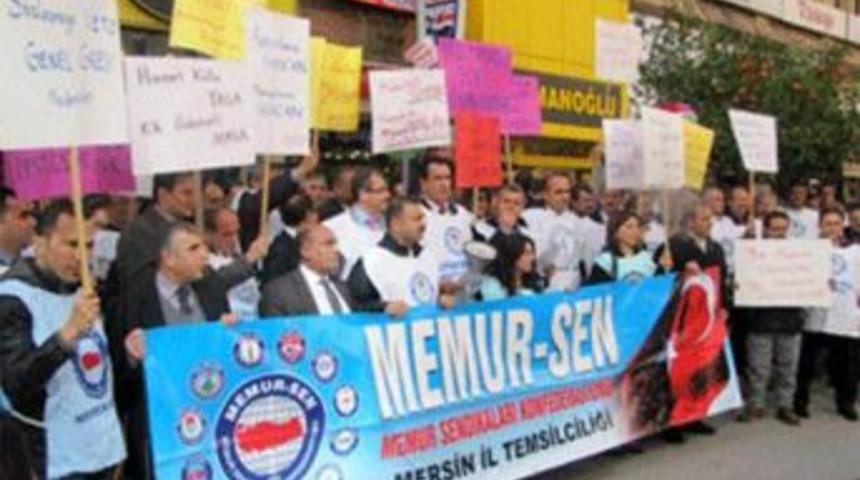 Memur-Sen&rsquo;den  Protesto