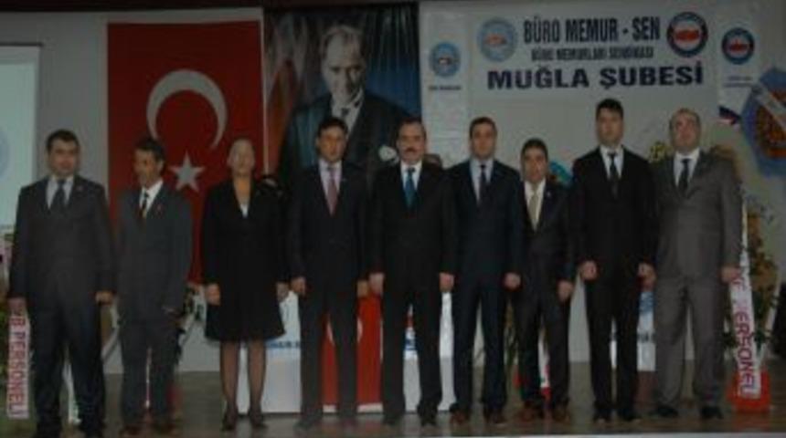 B&uuml;ro Memur-Sen Muğla Şubesi ilk kongresini yaptı