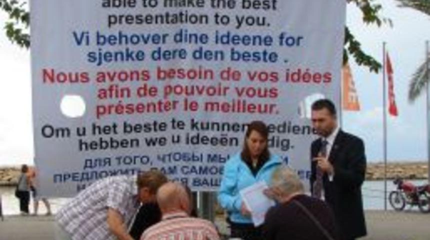 Side'de esnaf, m&uuml;şteri memnuniyeti anketine g&ouml;re eğitimden ge&ccedil;iyor