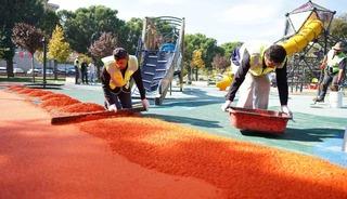 Yıldırım&rsquo;da parklara kış bakımı