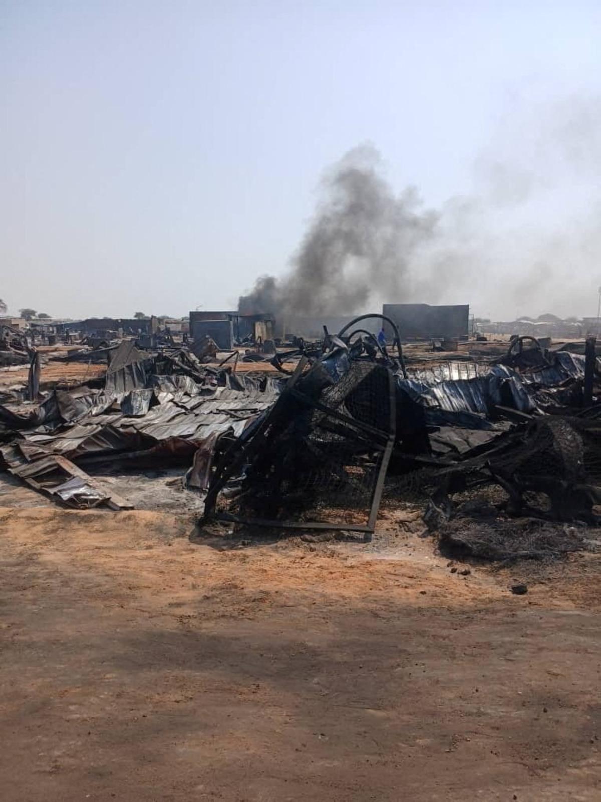 Sudan da korkun&ccedil; saldırı! Pazarı iha ile hedef aldılar: 153 &ouml;l&uuml; 5
