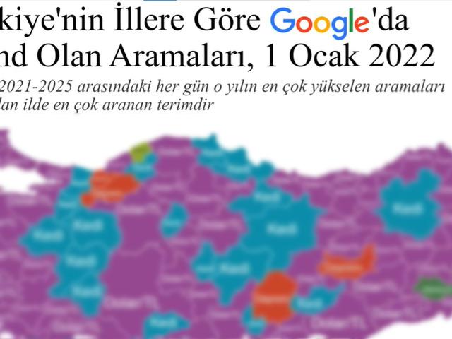 T&uuml;rkiye&rsquo;nin 5 yıllık Google ge&ccedil;mişi ortaya &ccedil;ıktı! En &ccedil;ok neleri merak ettiğimiz şaşırttı