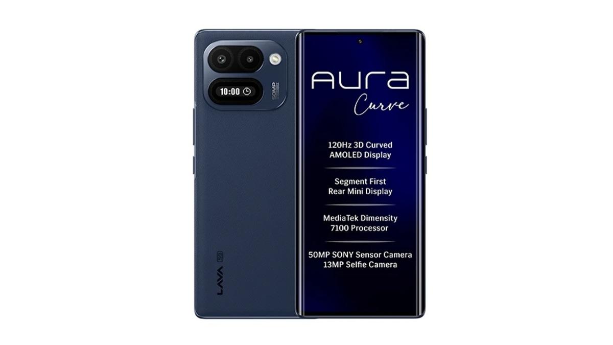 Çift ekranı var: Lava Aura Curve tanıtıldı! İşte özellikleri ve fiyatı 1