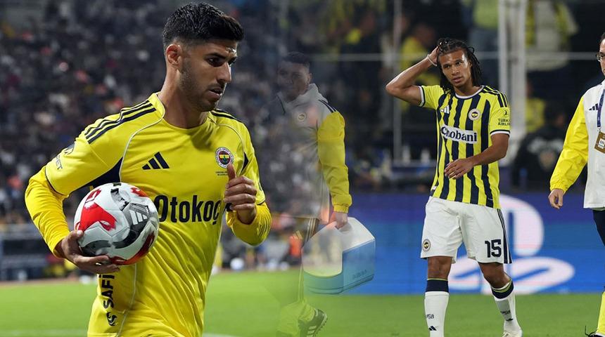 Fenerbah&ccedil;e'ye derbi &ouml;ncesi Ake ve Asensio'dan k&ouml;t&uuml; haber!