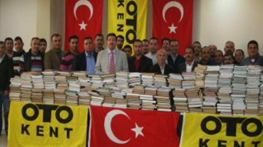 İzmir Otokent, Erzurum'un Burhan K&ouml;y&uuml; İlk&ouml;ğretim Okulu'na kitap yollayacak