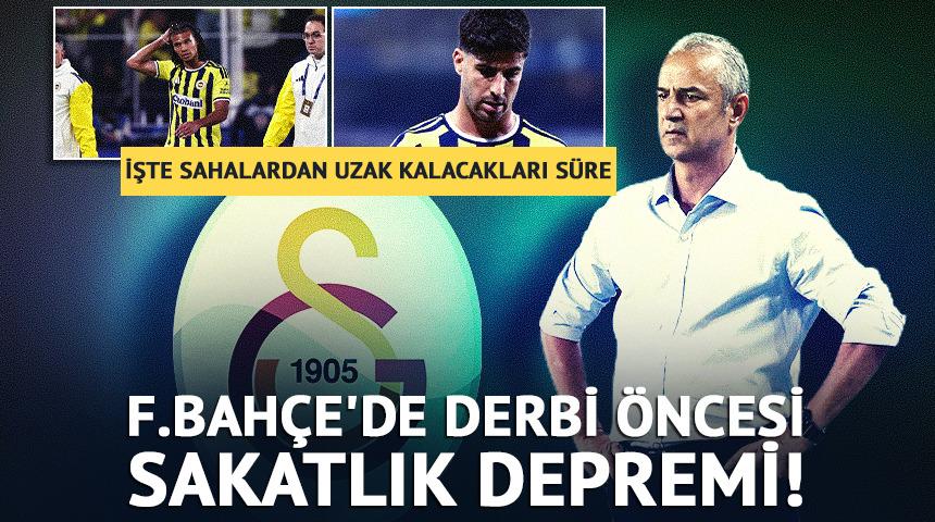 Fenerbah&ccedil;e'ye derbi &ouml;ncesi Ake ve Asensio'dan k&ouml;t&uuml; haber!