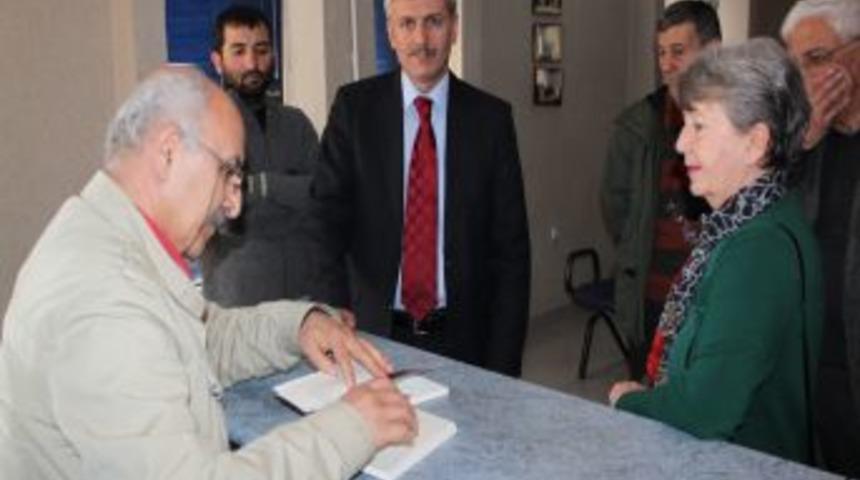 Şair Budak, Polatlı&rsquo;da şiir s&ouml;yleşisi yaptı