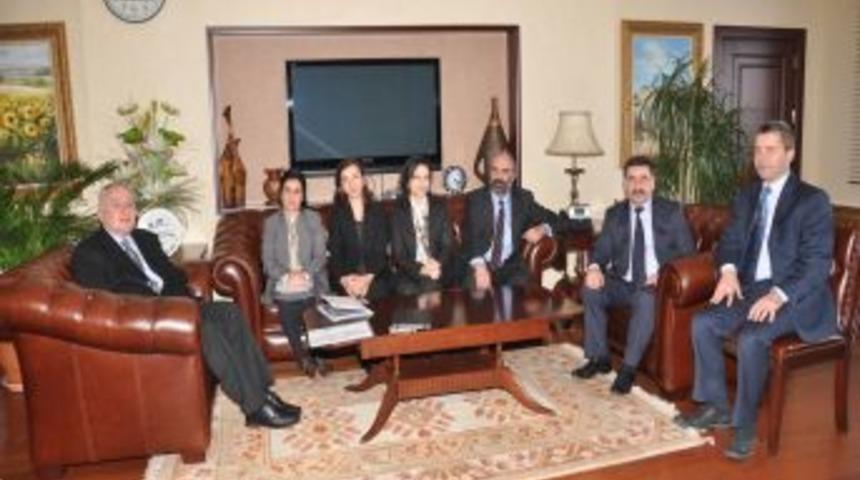 Teknopark y&ouml;neticilerinden G&ouml;lbaşı Belediyesi&rsquo;ne ziyaret