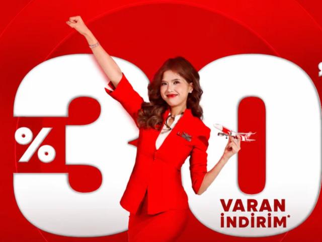 Uzak Doğu'yu keşfetmek isteyenlere AirAsia'dan %30'a varan indirim fırsatı