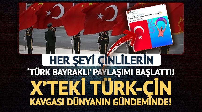 X'teki T&uuml;rk-&Ccedil;in kavgası d&uuml;nyanın g&uuml;ndeminde