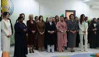 Emine Erdoğan, Özbekistan'da rehabilitasyon merkezi ve okul öncesi eğitim kurumunun açılışına katıldı