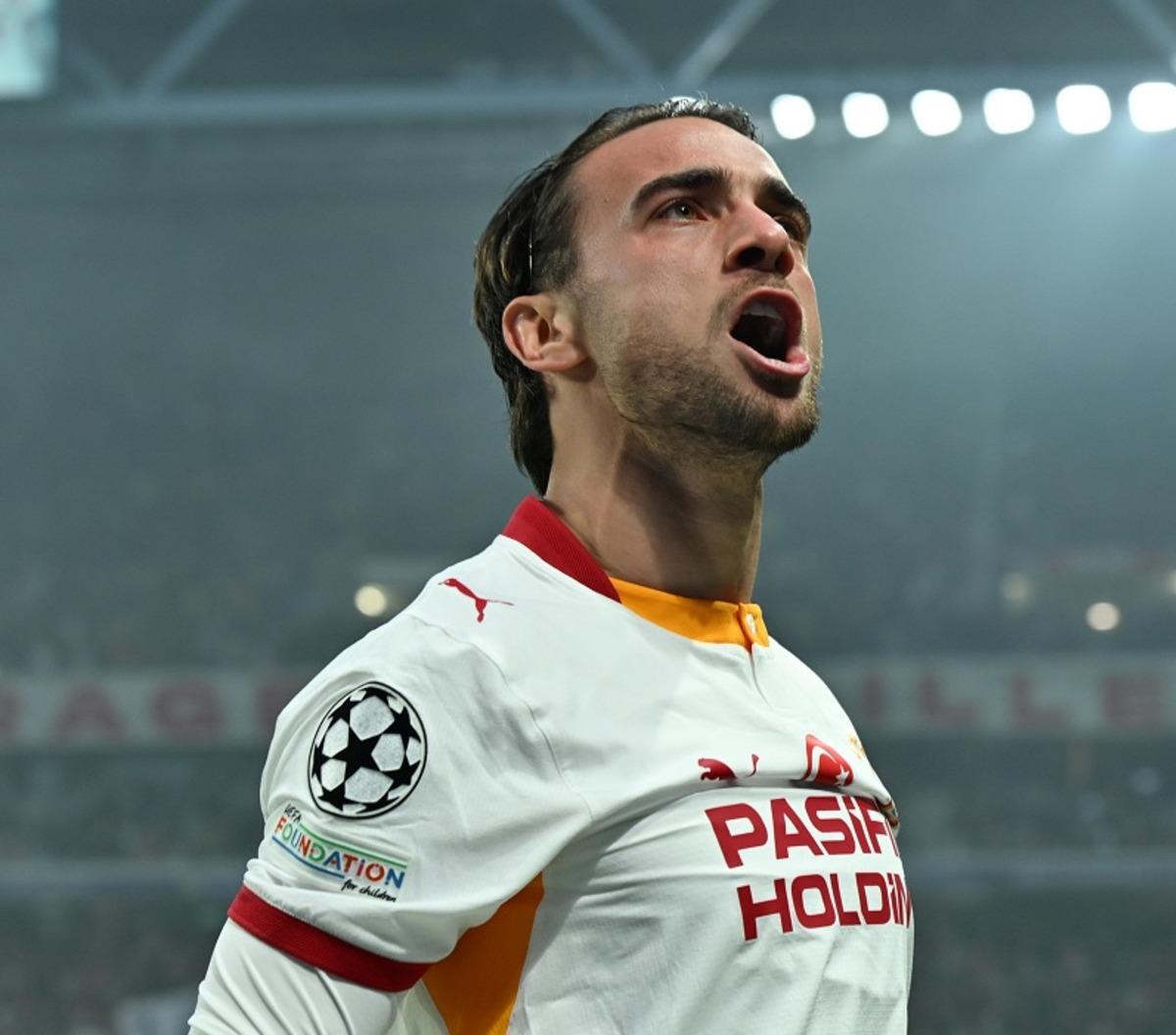 Galatasaray da Yunus Akgün den Lille e 65 saniyede rekor! 1