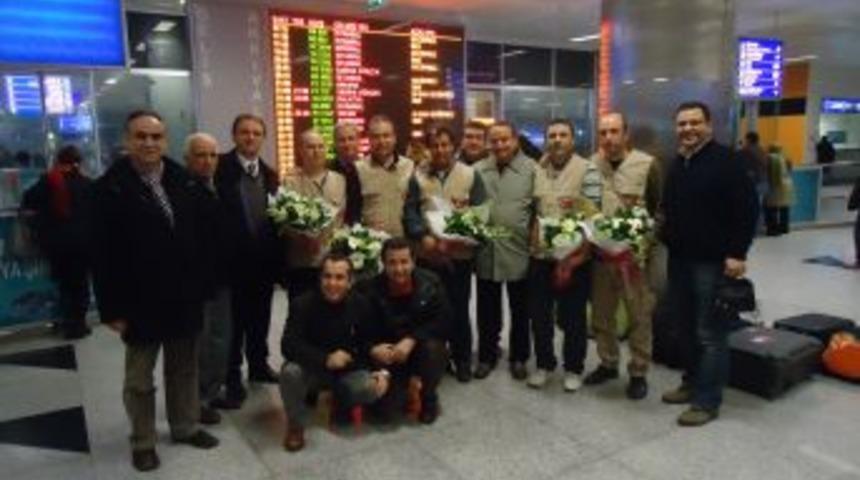 Yıllık izinlerini Somali'de ge&ccedil;iren hekimler d&ouml;nd&uuml;