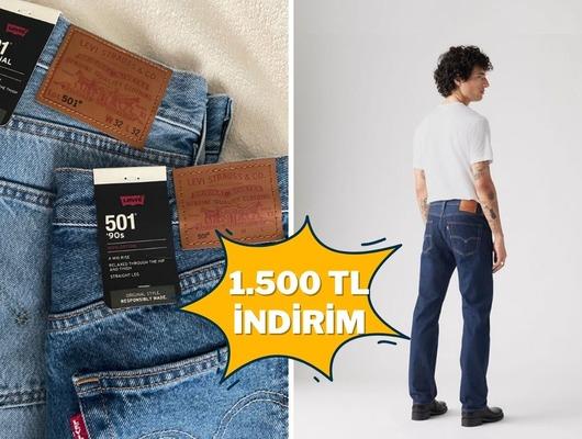 Her d&ouml;nemin efsanesi: Levi's 501! &Ccedil;ok satanlarda birinci...