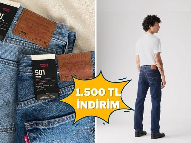 Her d&ouml;nemin efsanesi: Levi's 501! &Ccedil;ok satanlarda birinci...