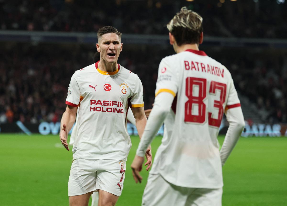 Galatasaray, Lille galibiyetiyle T&uuml;rkiye rekoru kırdı! 1